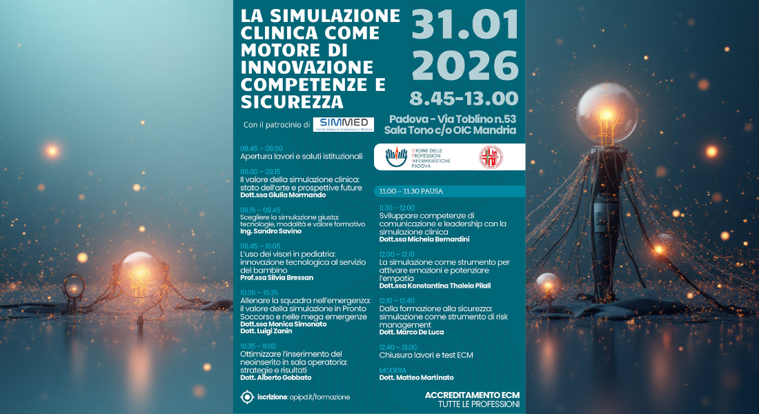 Clicca per accedere all'articolo La simulazione clinica come motore di innovazione, competenze e sicurezza
