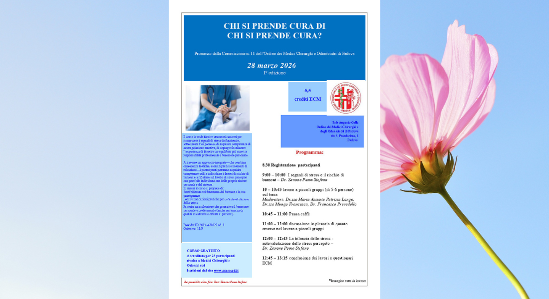 Clicca per accedere all'articolo Chi si prende cura di chi si prende cura? - 1° Edizione